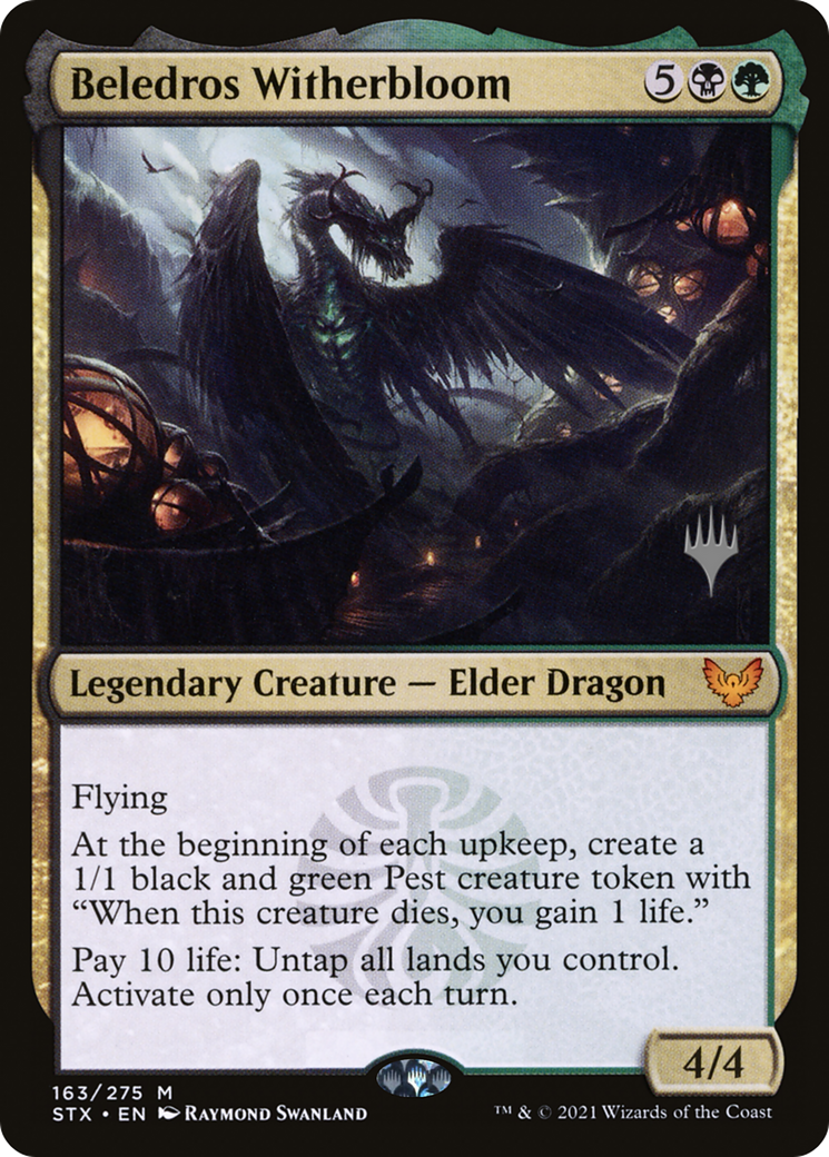Beledros Witherbloom (PPSTX-163P) - Strixhaven: School of Mages Promos - Magic The Gathering