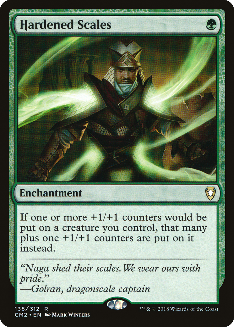 Hardened Scales (CM2-138) - Commander Anthology Volume II - Magic The Gathering
