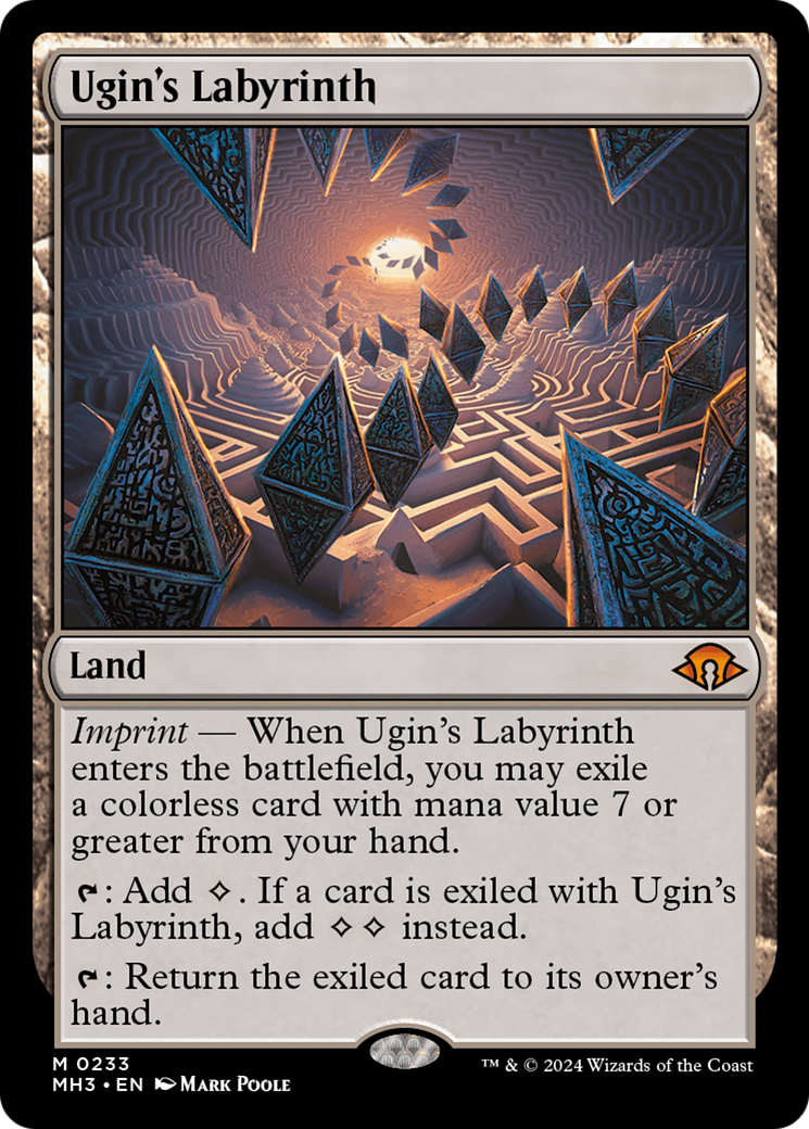 Ugin's Labyrinth (MH3-233) - Modern Horizons 3 - Magic The Gathering