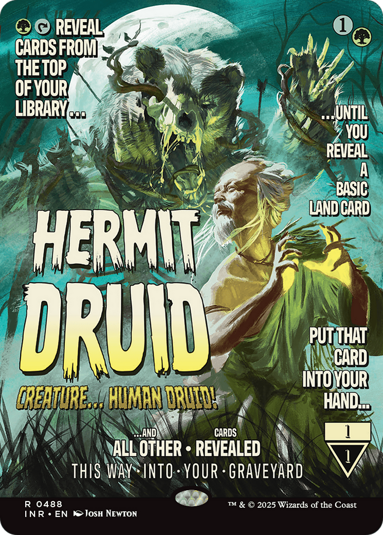 FOIL Hermit Druid (INR-488) - Innistrad Remastered - Magic The Gathering