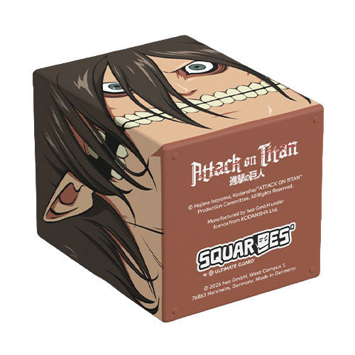 Ultimate Guard Squaroes Attack on Titan Attack Titan Deck Box