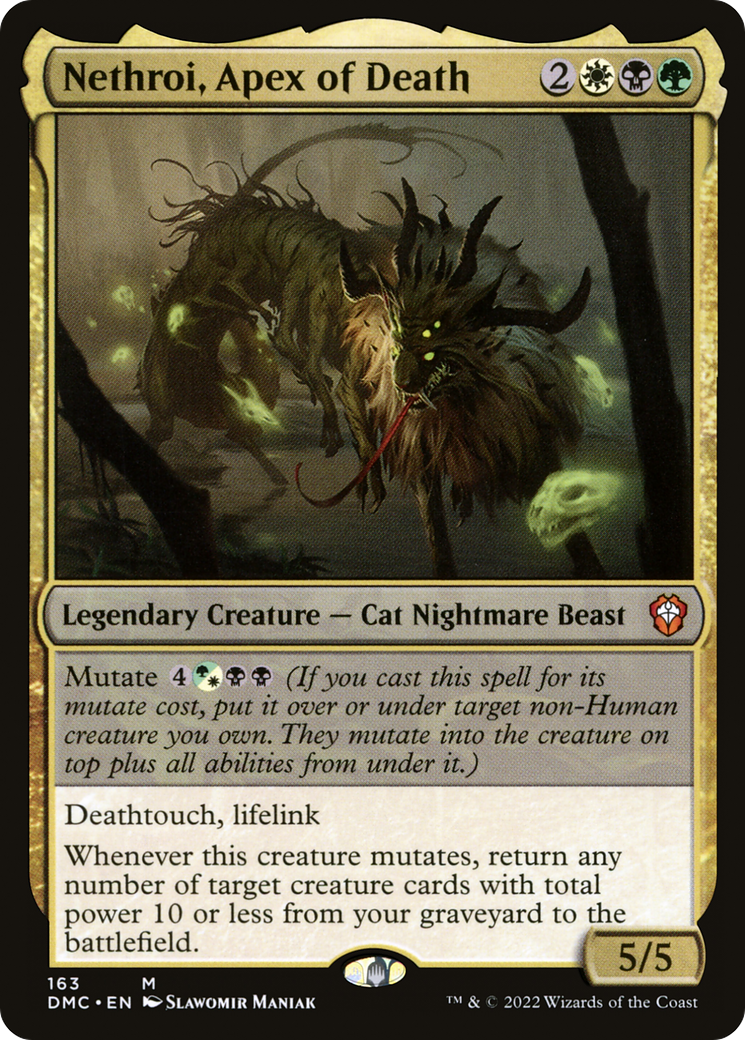 Nethroi, Apex of Death (DMC-163) - Dominaria United Commander - Magic The Gathering