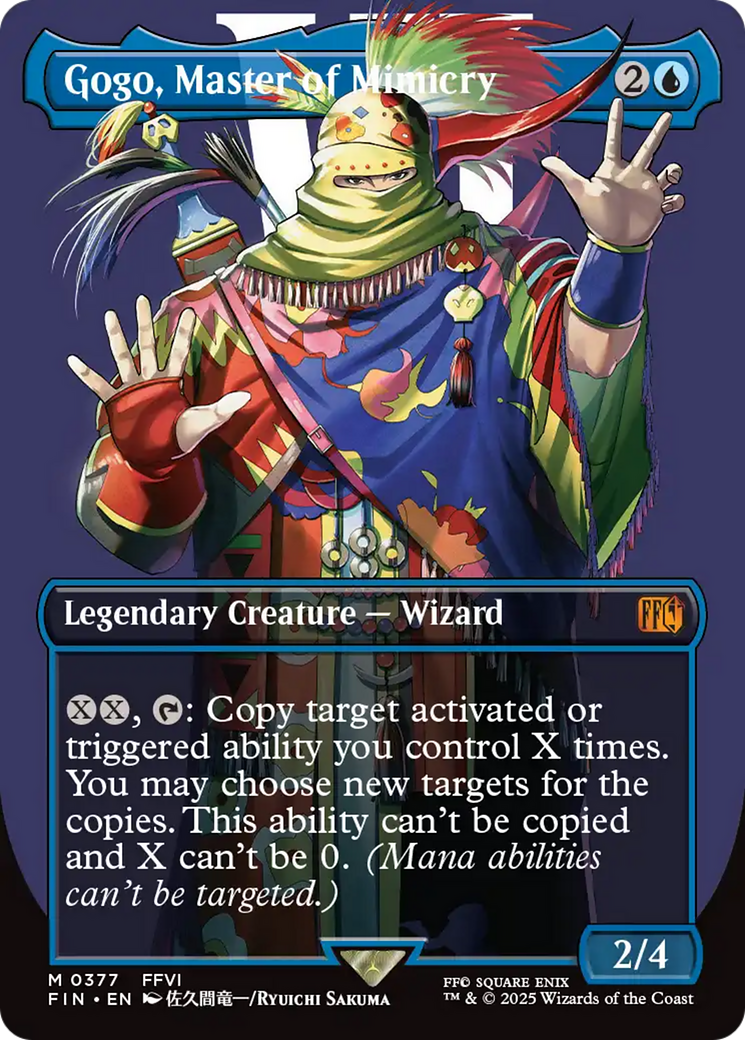 Gogo, Master of Mimicry (FIN-377) - FINAL FANTASY - Magic The Gathering