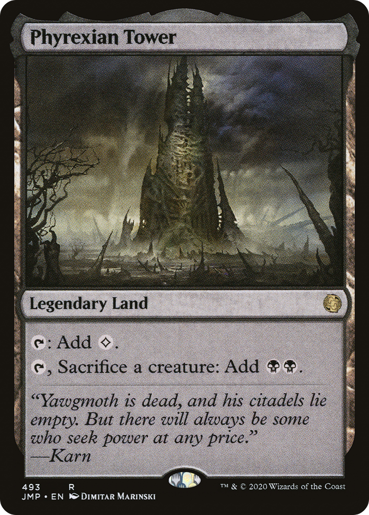 Phyrexian Tower (JMP-493) - Jumpstart - Magic The Gathering