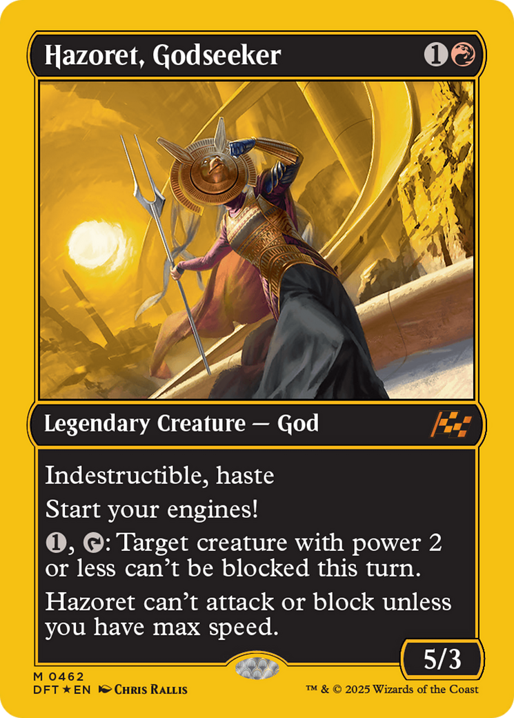 FOIL Hazoret, Godseeker (DFT-462) - Aetherdrift - Magic The Gathering