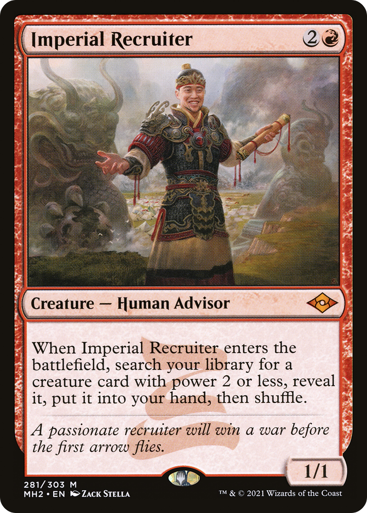 Imperial Recruiter (MH2-281) - Modern Horizons 2 - Magic The Gathering