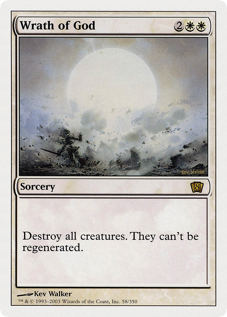 Wrath of God (8ED-058) - Eighth Edition - Magic The Gathering