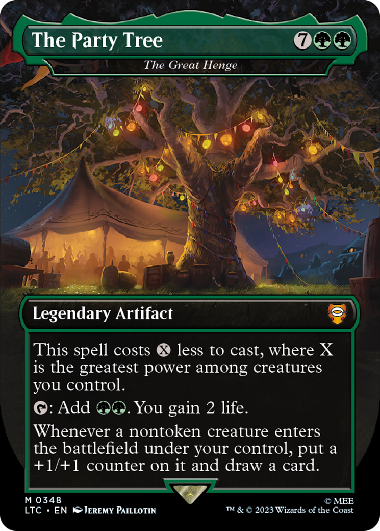 The Party Tree - The Great Henge (LTC-348) - Tales of Middle-earth Commander - Magic The Gathering
