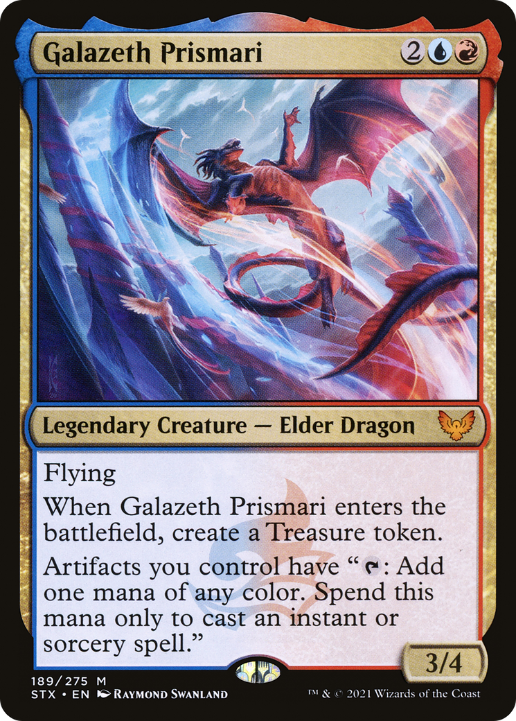 FOIL Galazeth Prismari (STX-189) - Strixhaven: School of Mages - Magic The Gathering
