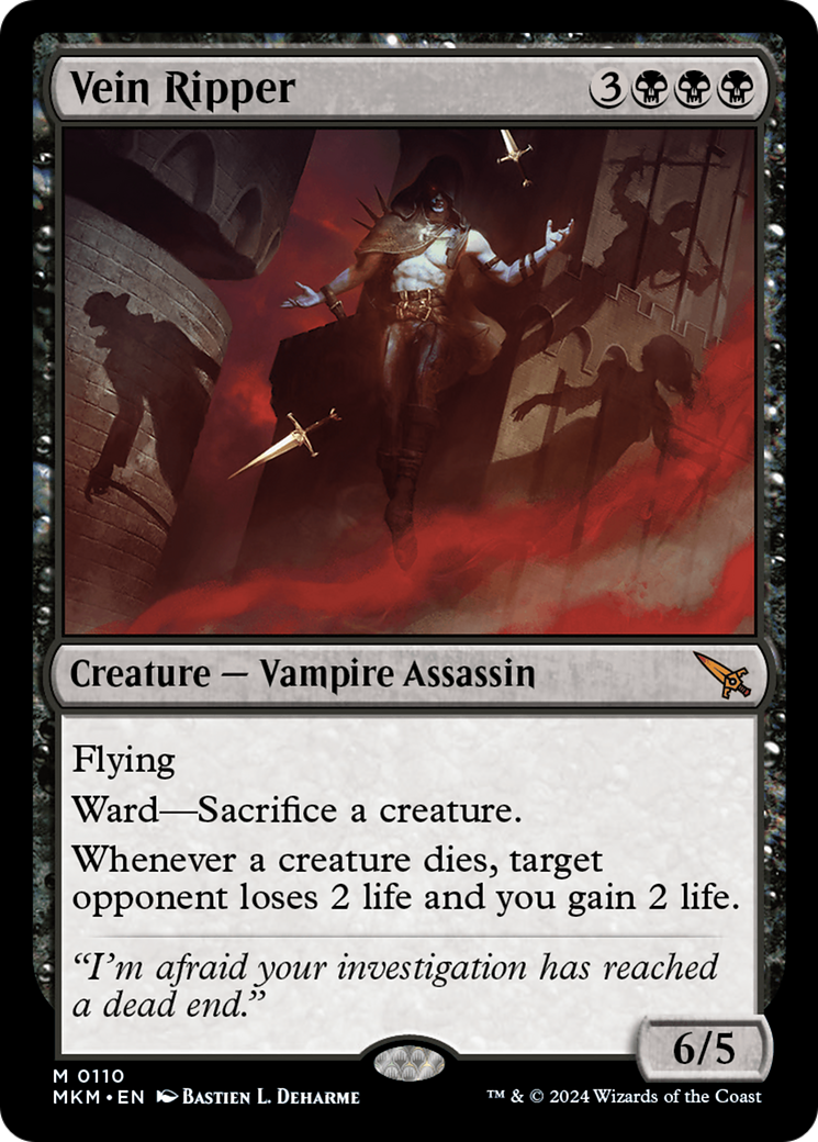 Vein Ripper (MKM-110) - Murders at Karlov Manor - Magic The Gathering