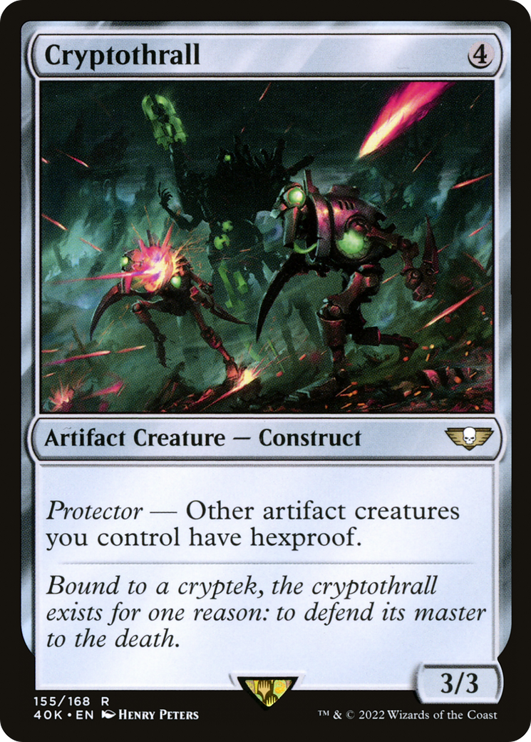 Cryptothrall (40K-155) - Warhammer 40,000 Commander - Magic The Gathering