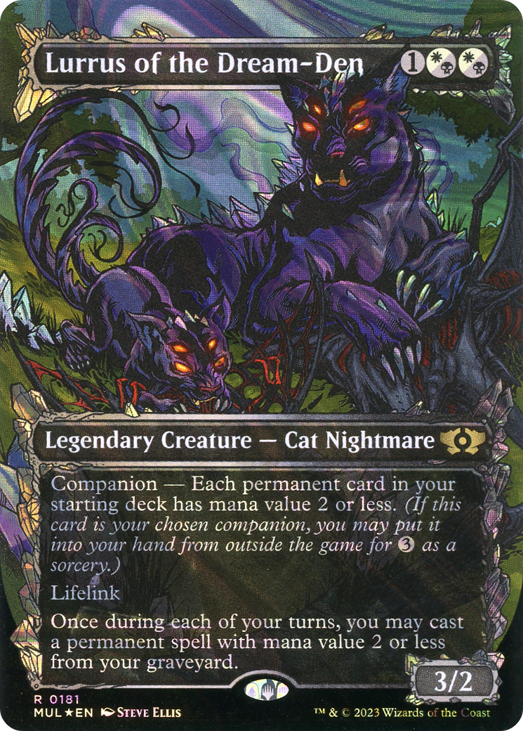 FOIL Lurrus of the Dream-Den (Halo Foil) (MUL-181) - Multiverse Legends - Magic The Gathering
