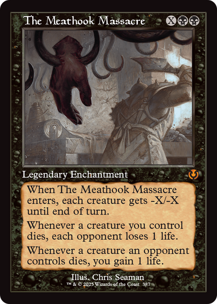 FOIL The Meathook Massacre (INR-387) - Innistrad Remastered - Magic The Gathering