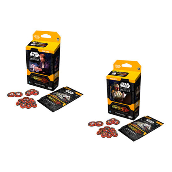 Star Wars Unlimited Jump to Lightspeed Spotlight Deck (Pair)