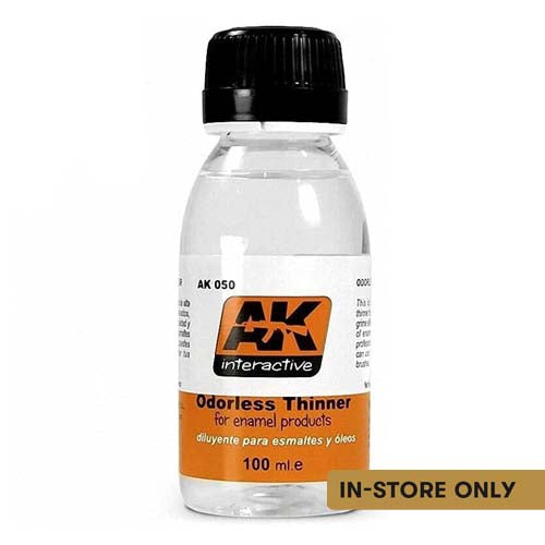 AK Interactive Auxiliaries - Odorless Turpentine 100 ml