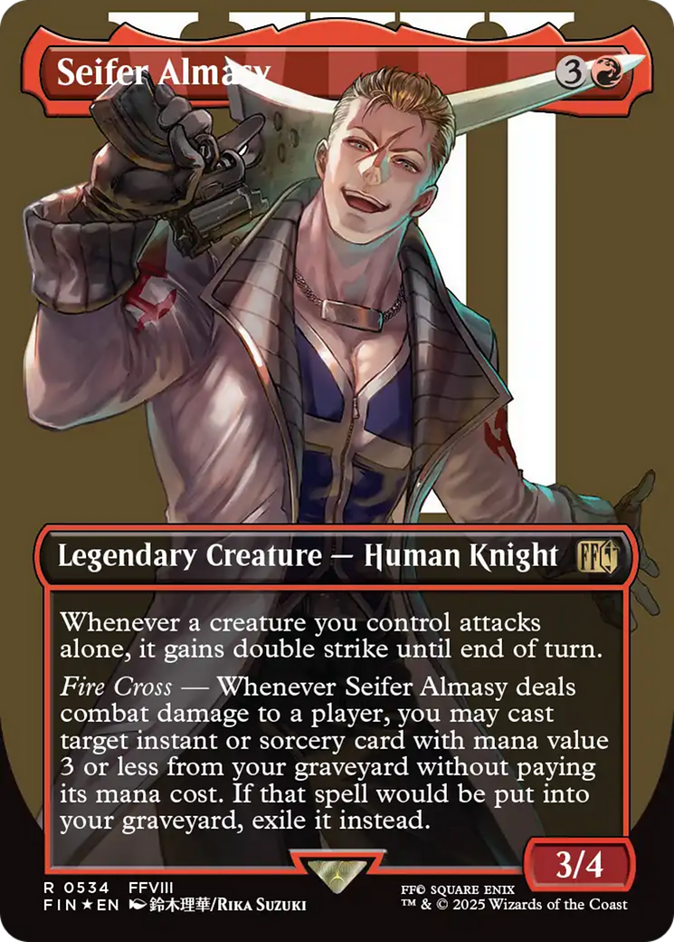 FOIL Seifer Almasy (FIN-534) - FINAL FANTASY - Magic The Gathering