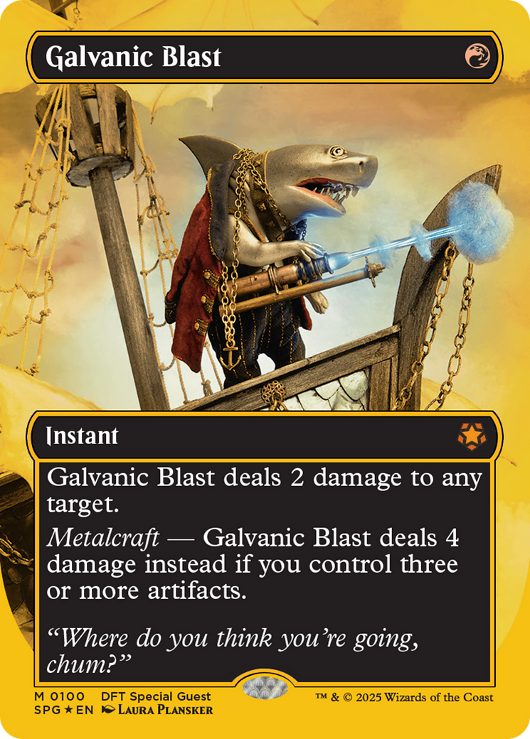 FOIL Galvanic Blast (SPG-100) - Special Guests - Magic The Gathering