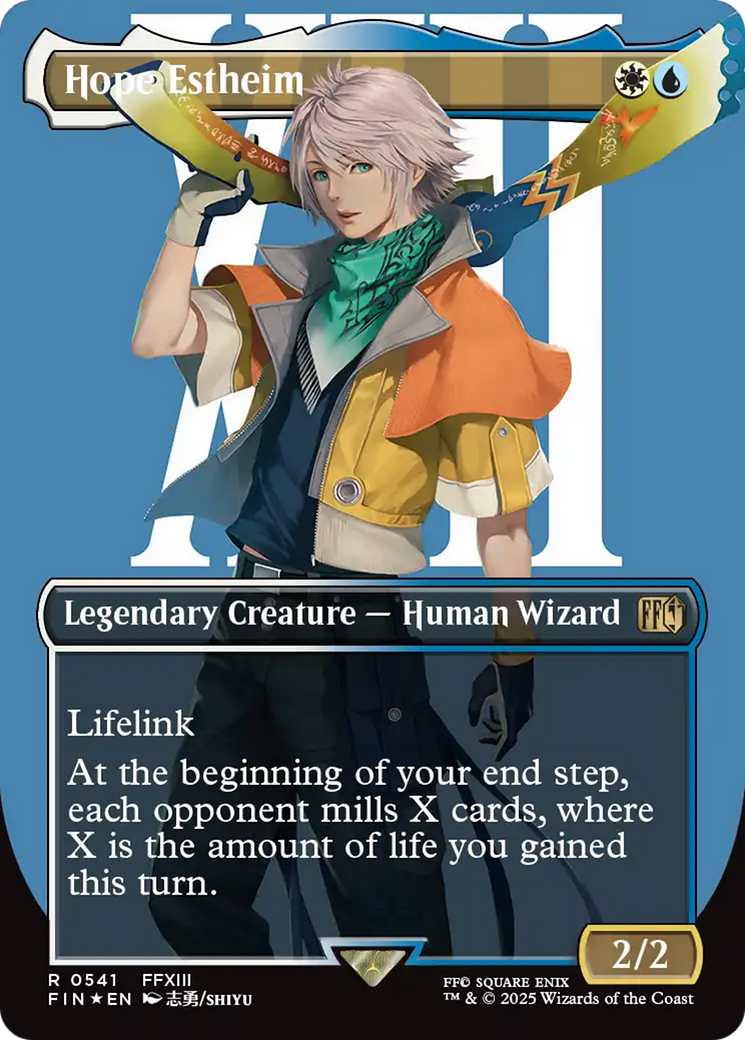 FOIL Hope Estheim (FIN-541) - FINAL FANTASY - Magic The Gathering