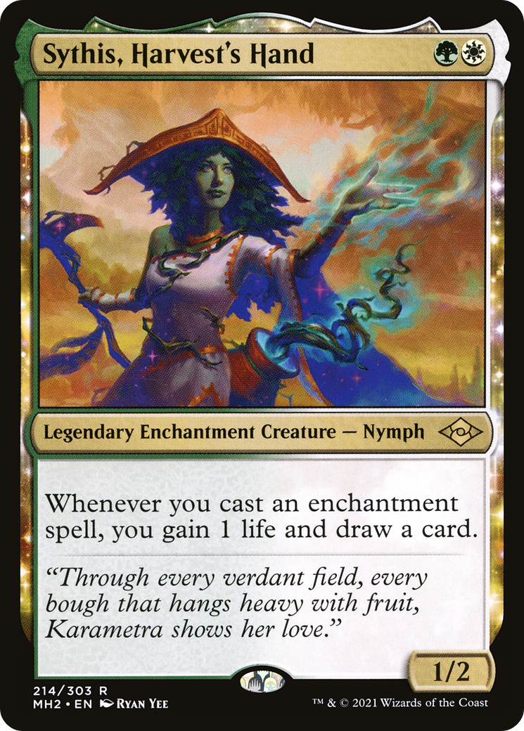 FOIL Sythis, Harvest's Hand (MH2-214) - Modern Horizons 2 - Magic The Gathering
