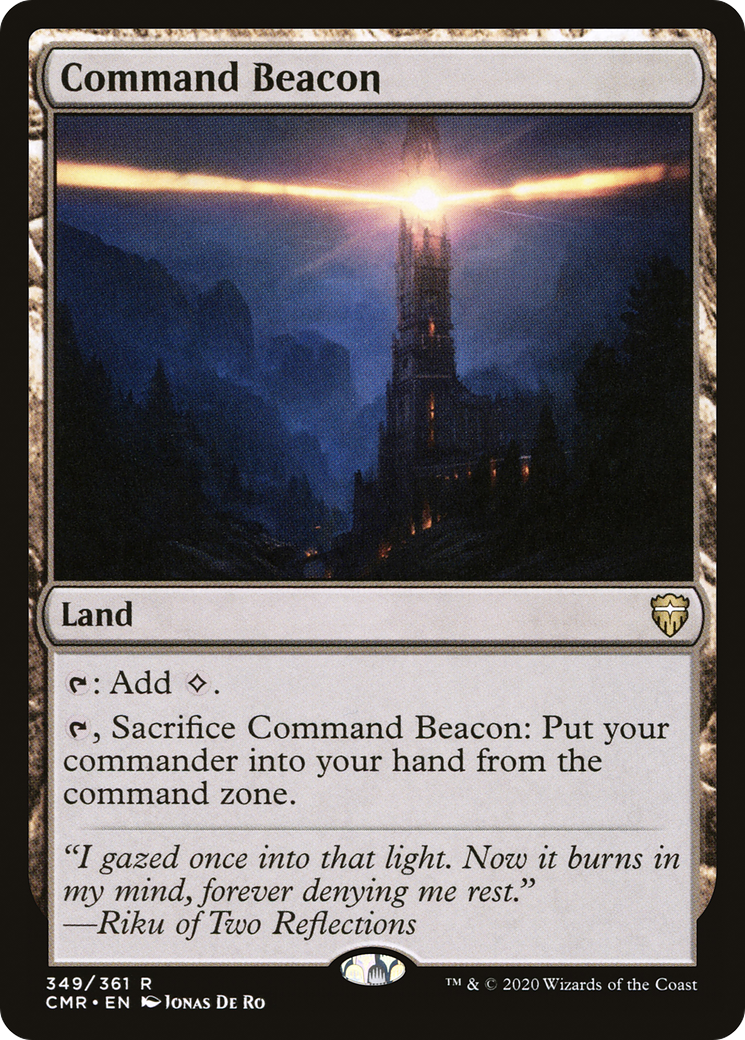 Command Beacon (CMR-349) - Commander Legends - Magic The Gathering