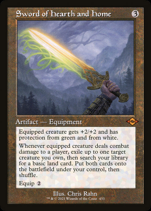Sword of Hearth and Home (MH2-433) - Modern Horizons 2 - Magic The Gathering