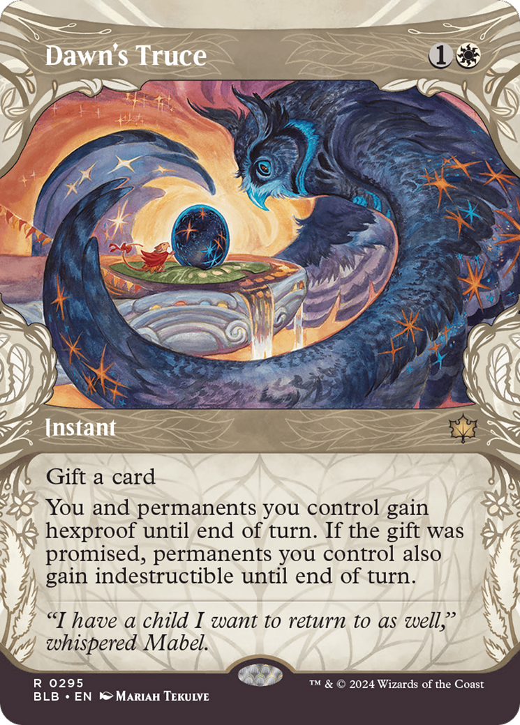 Dawn's Truce (BLB-295) - Bloomburrow - Magic The Gathering