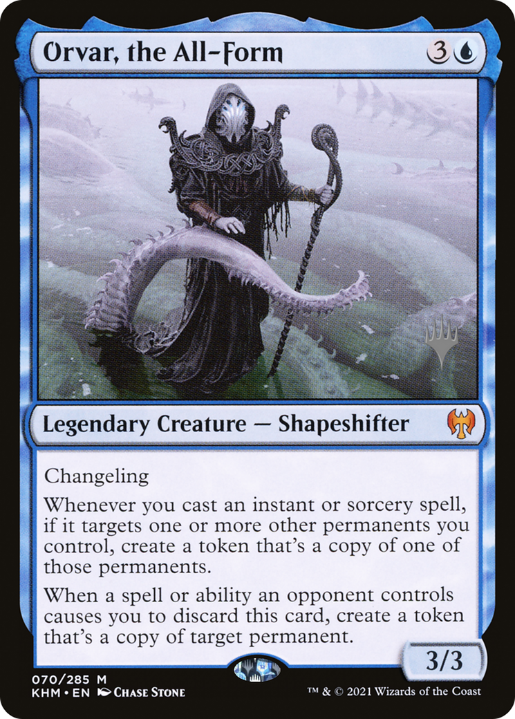 Orvar, the All-Form (PPKHM-70P) - Kaldheim Promos - Magic The Gathering