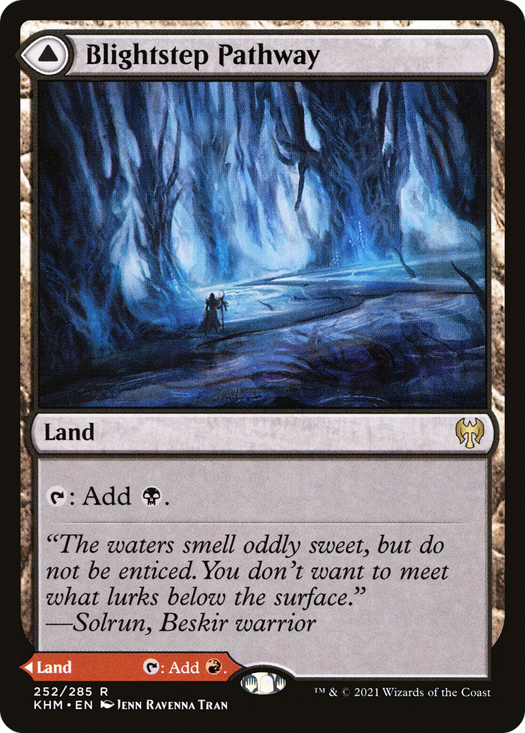 Blightstep Pathway (KHM-252) - Kaldheim - Magic The Gathering
