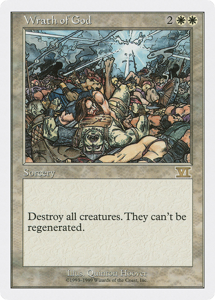 Wrath of God (BRB-100) - Battle Royale Box Set - Magic The Gathering
