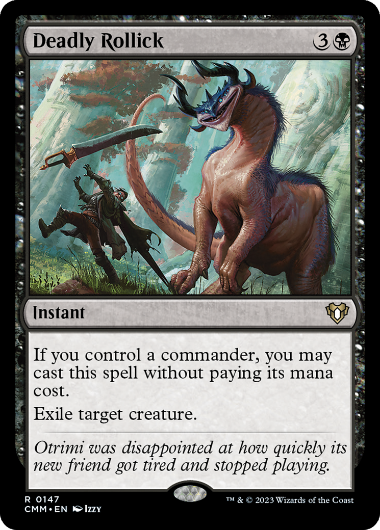 Deadly Rollick (CMM-147) - Commander Masters - Magic The Gathering