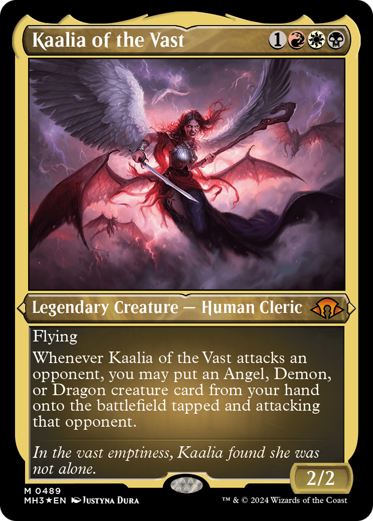 FOIL Kaalia of the Vast (MH3-489) - Modern Horizons 3 - Magic The Gathering