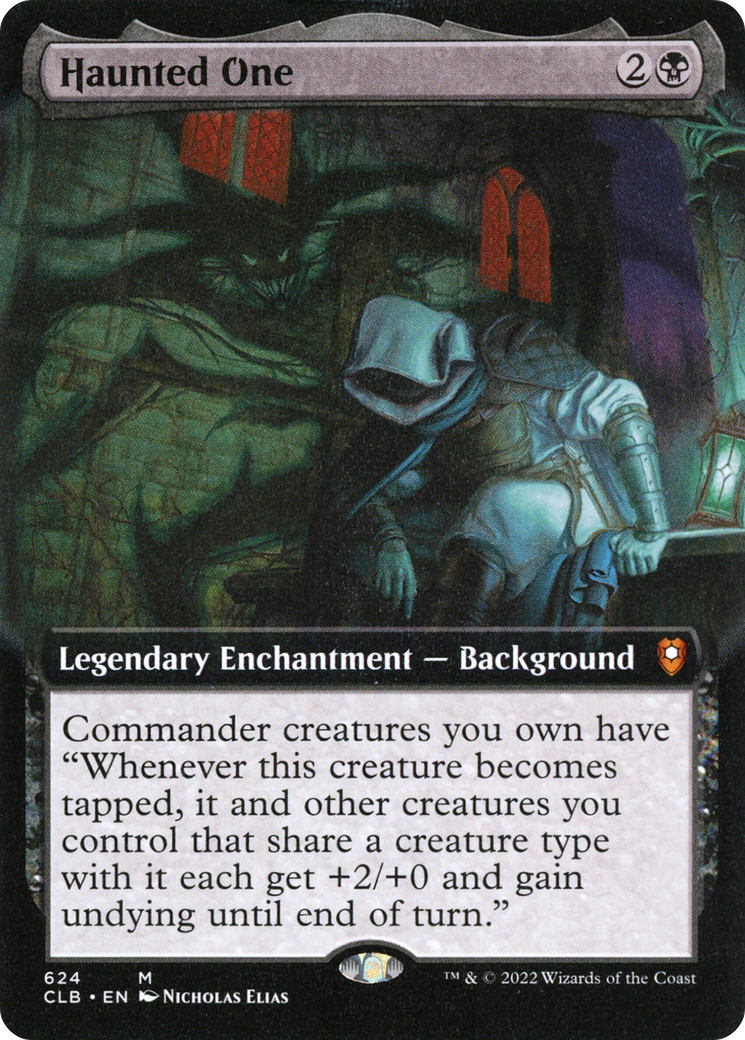 Haunted One (Extended Art) (CLB-624) - Commander Legends: Battle for Baldur's Gate - Magic The Gathering
