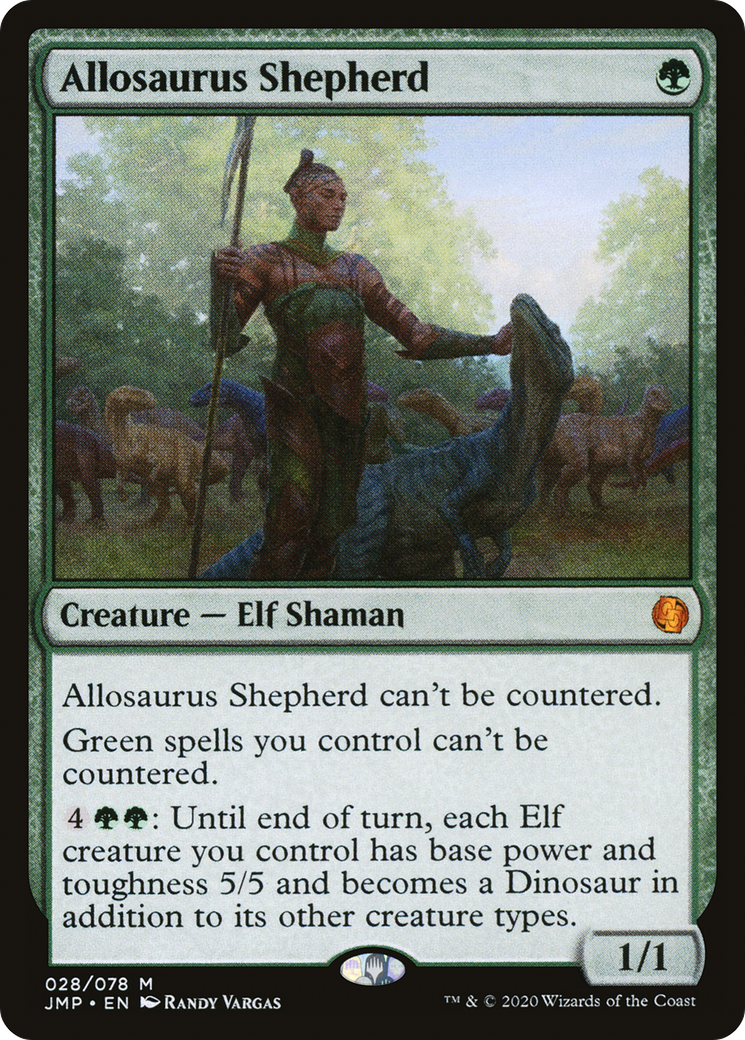 Allosaurus Shepherd (JMP-028) - Jumpstart - Magic The Gathering