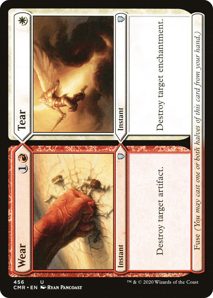 Wear // Tear (CMR-456) - Commander Legends - Magic The Gathering