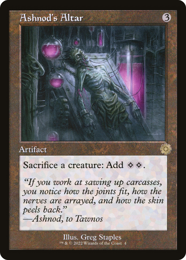 Ashnod's Altar (BRR-004) - The Brothers' War Retro Artifacts - Magic The Gathering