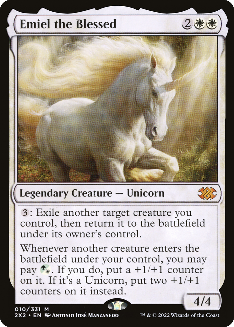 Emiel the Blessed (2X2-010) - Double Masters 2022 - Magic The Gathering