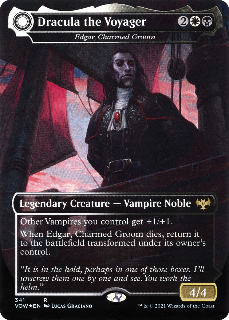 Dracula the Voyager - Edgar, Charmed Groom (VOW-341) - Innistrad: Crimson Vow - Magic The Gathering