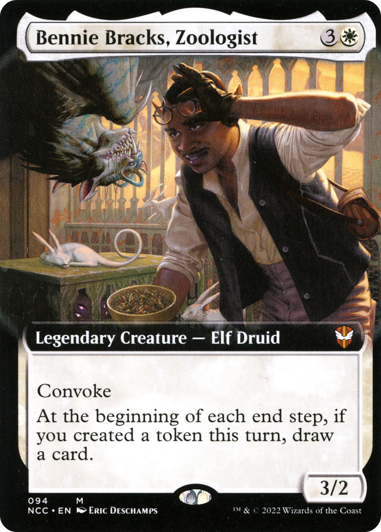 Bennie Bracks, Zoologist (Extended Art) (NCC-094) - New Capenna Commander - Magic The Gathering