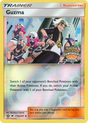 Guzma 115a/147 - Burning Shadows Reverse Pokemon Holofoil