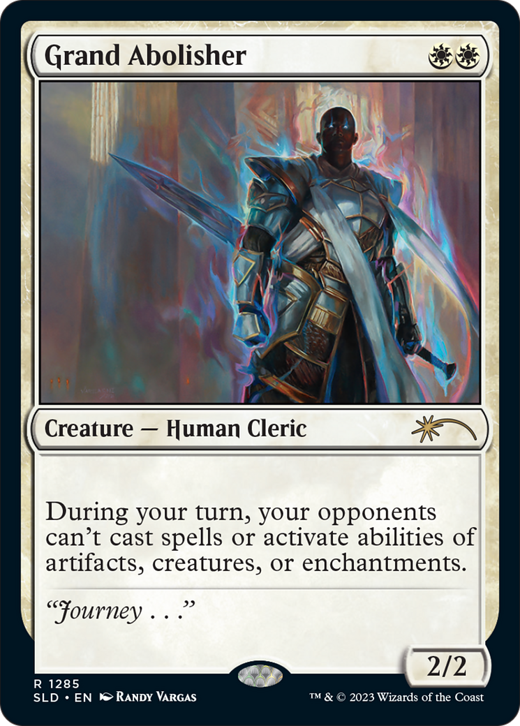 FOIL Grand Abolisher (SLD-1285) - Secret Lair Drop - Magic The Gathering