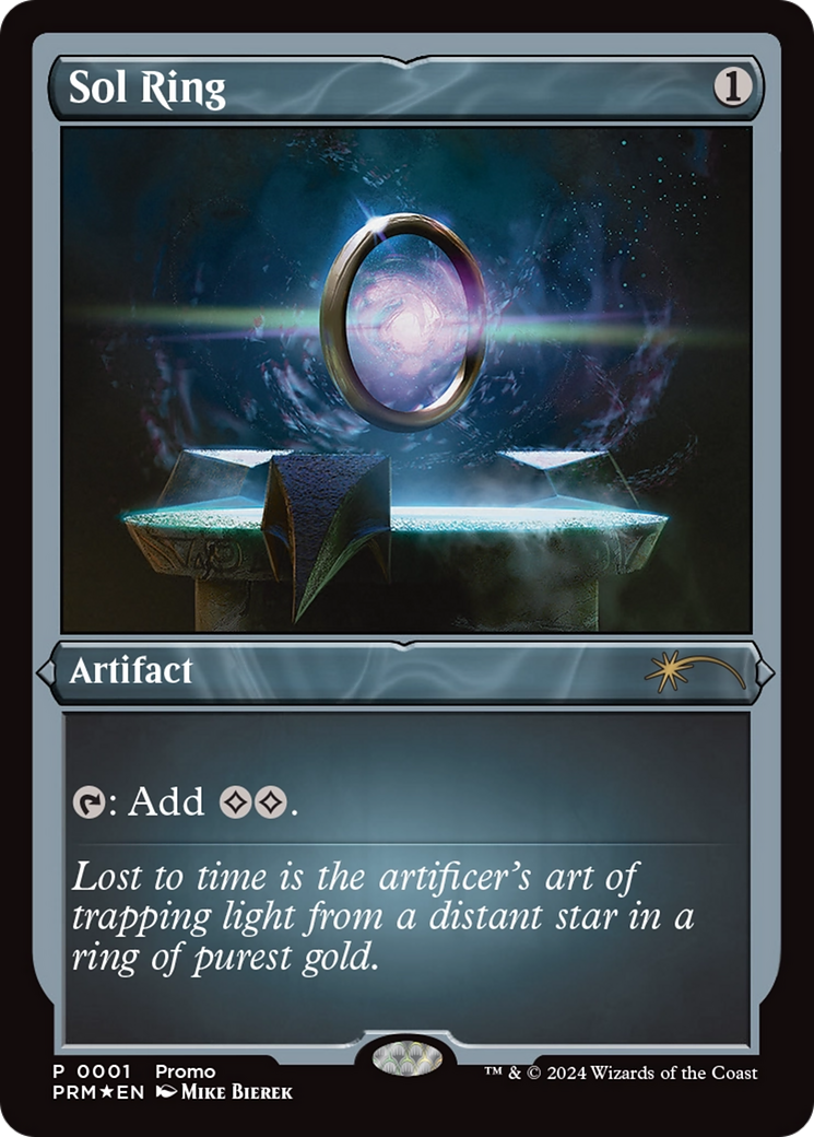 FOIL Sol Ring (BABP-001) - Foundations Promos - Magic The Gathering