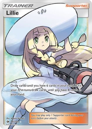 Lillie 147/149 - Sun & Moon Pokemon Holofoil