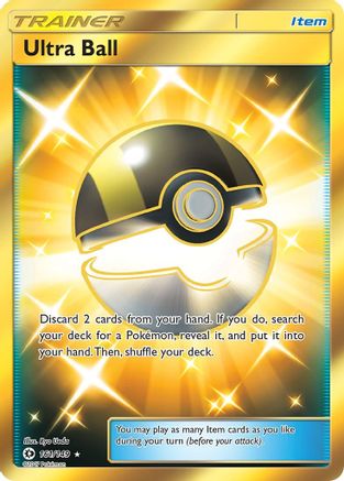 Ultra Ball 161/149 - Sun & Moon Pokemon Holofoil