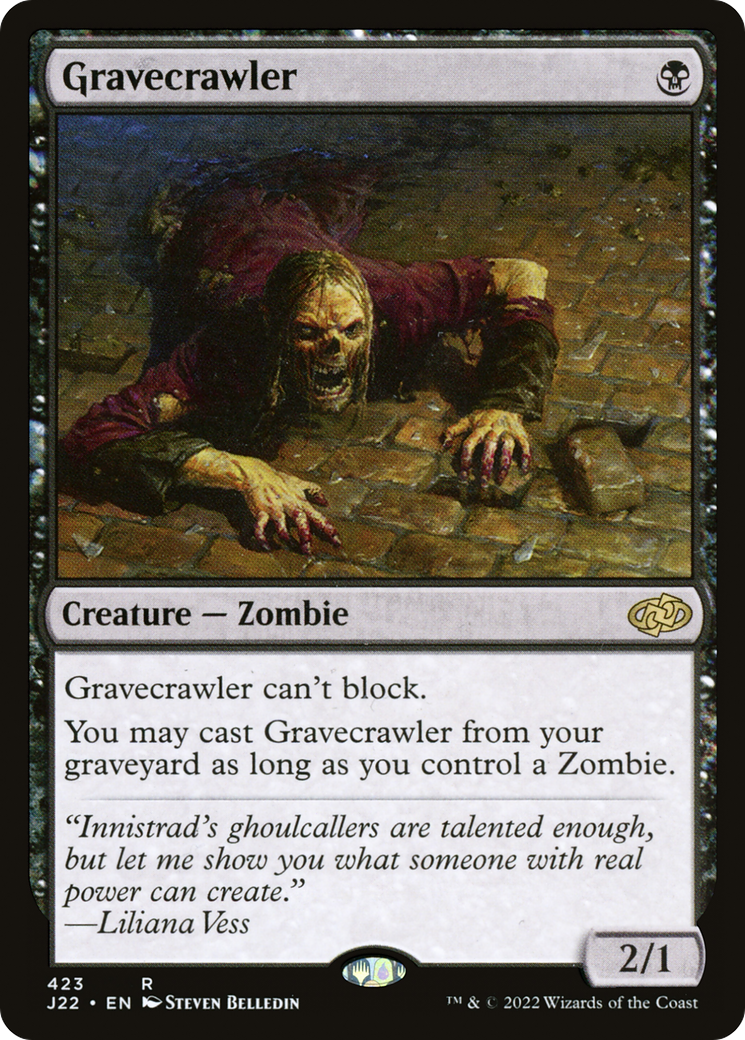Gravecrawler (J22-423) - Jumpstart 2022 - Magic The Gathering