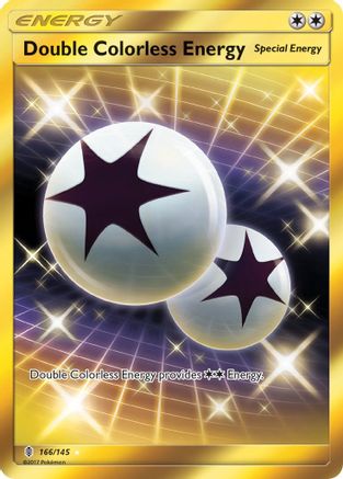 Double Colorless Energy 166/145 - Guardians Rising Pokemon Holofoil