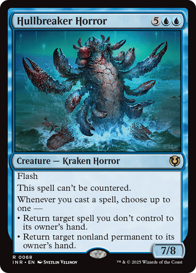 FOIL Hullbreaker Horror (INR-068) - Innistrad Remastered - Magic The Gathering