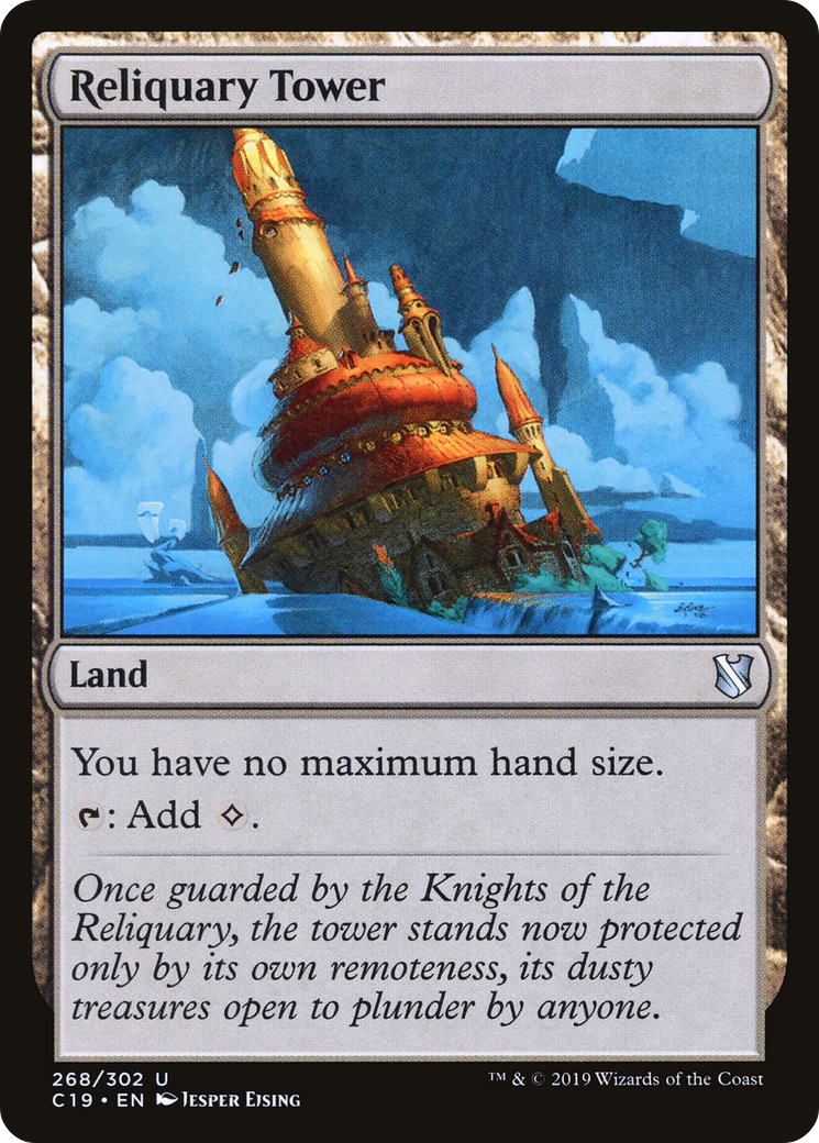 Reliquary Tower (C19-268) - Commander 2019 - Magic The Gathering