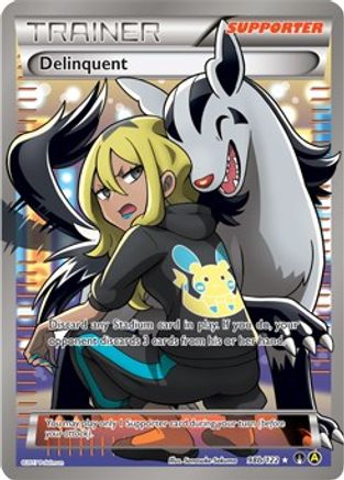 Delinquent - 98b/122 (Full Art) 98b/122 - BREAKpoint Holofoil