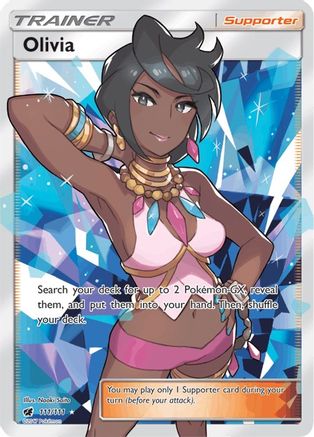Olivia 111/111 - Crimson Invasion Pokemon Holofoil