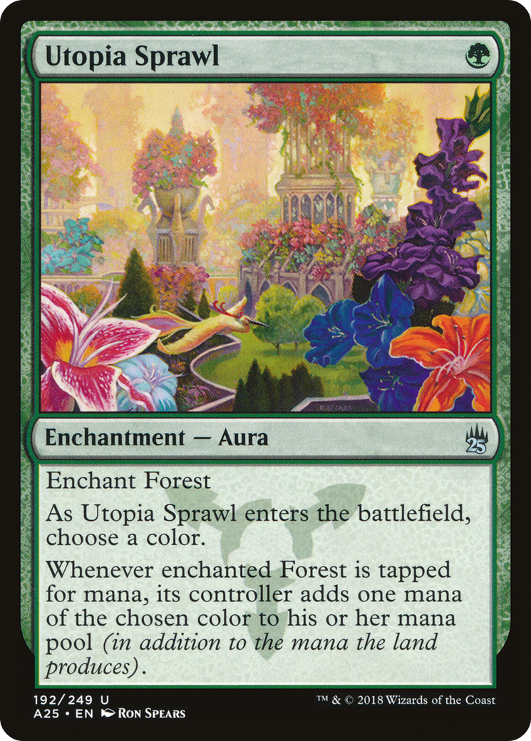 FOIL Utopia Sprawl (A25-192) - Masters 25 - Magic The Gathering
